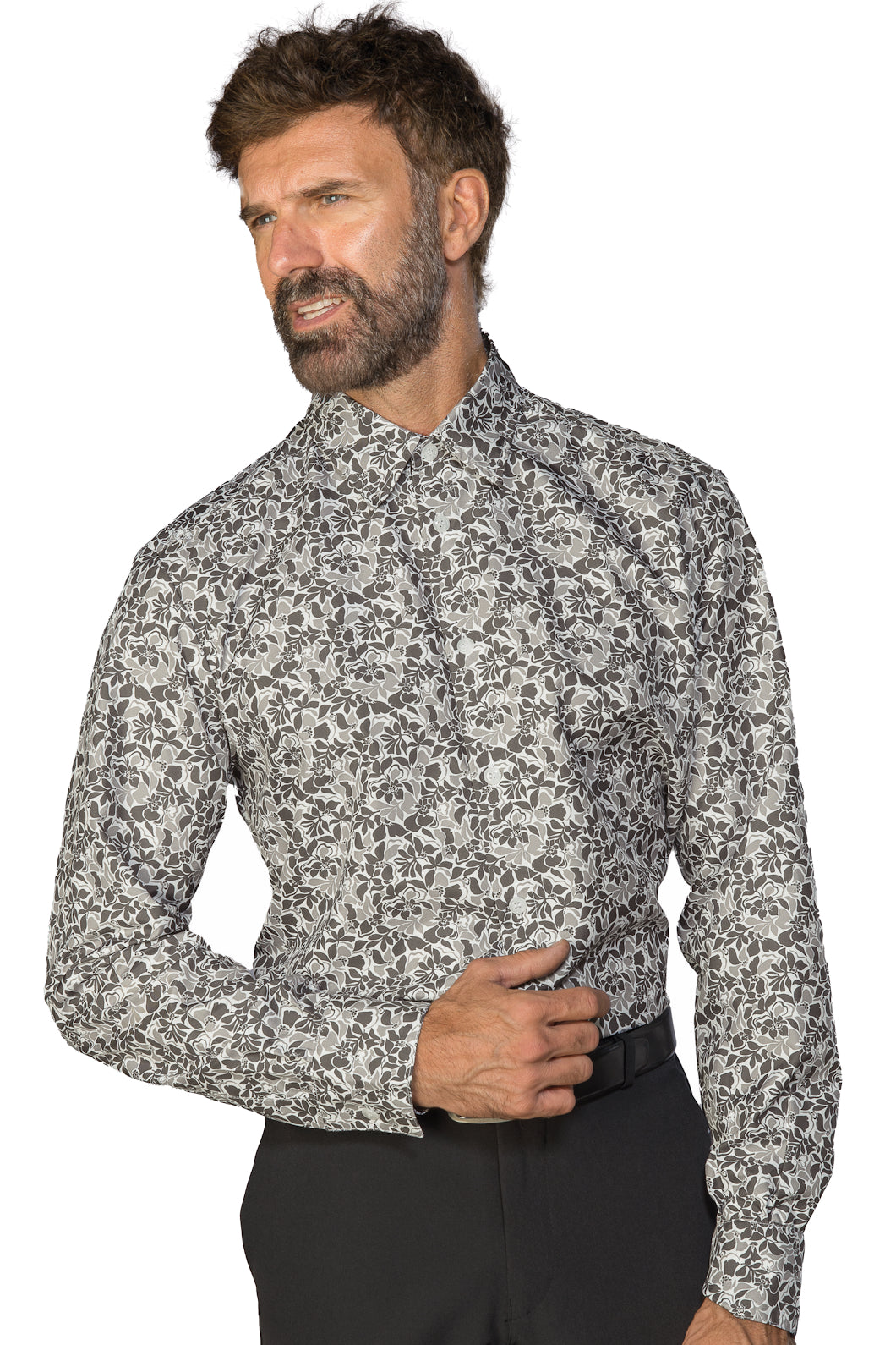 Isacco Unisex-Hemd Nevada Light – Langarm