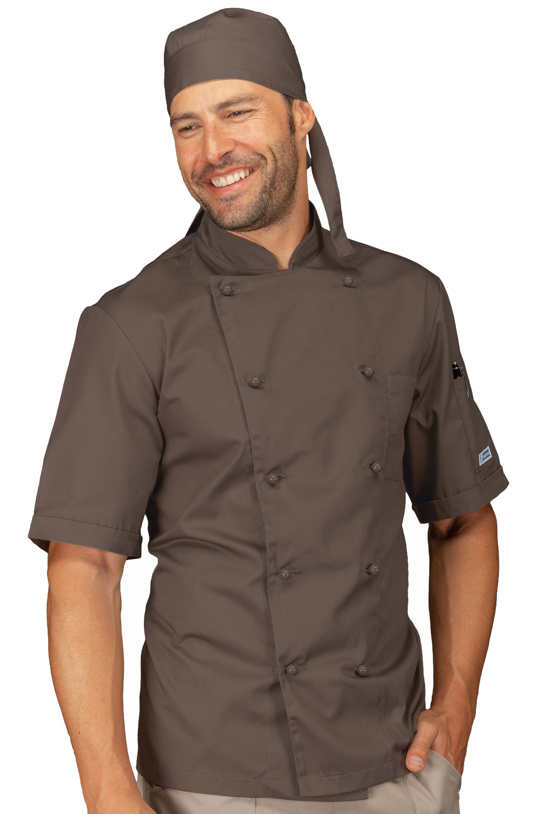 Isacco Kochjacke Cuoco Classica Bottoni Antipanico