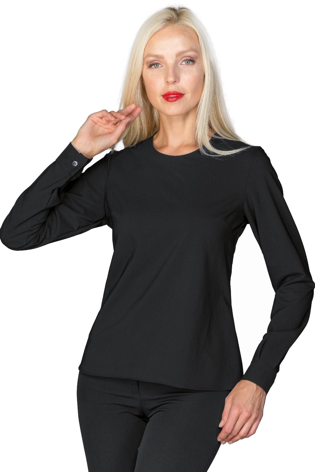Isacco Bluse Damen Granada Technology – Langarm