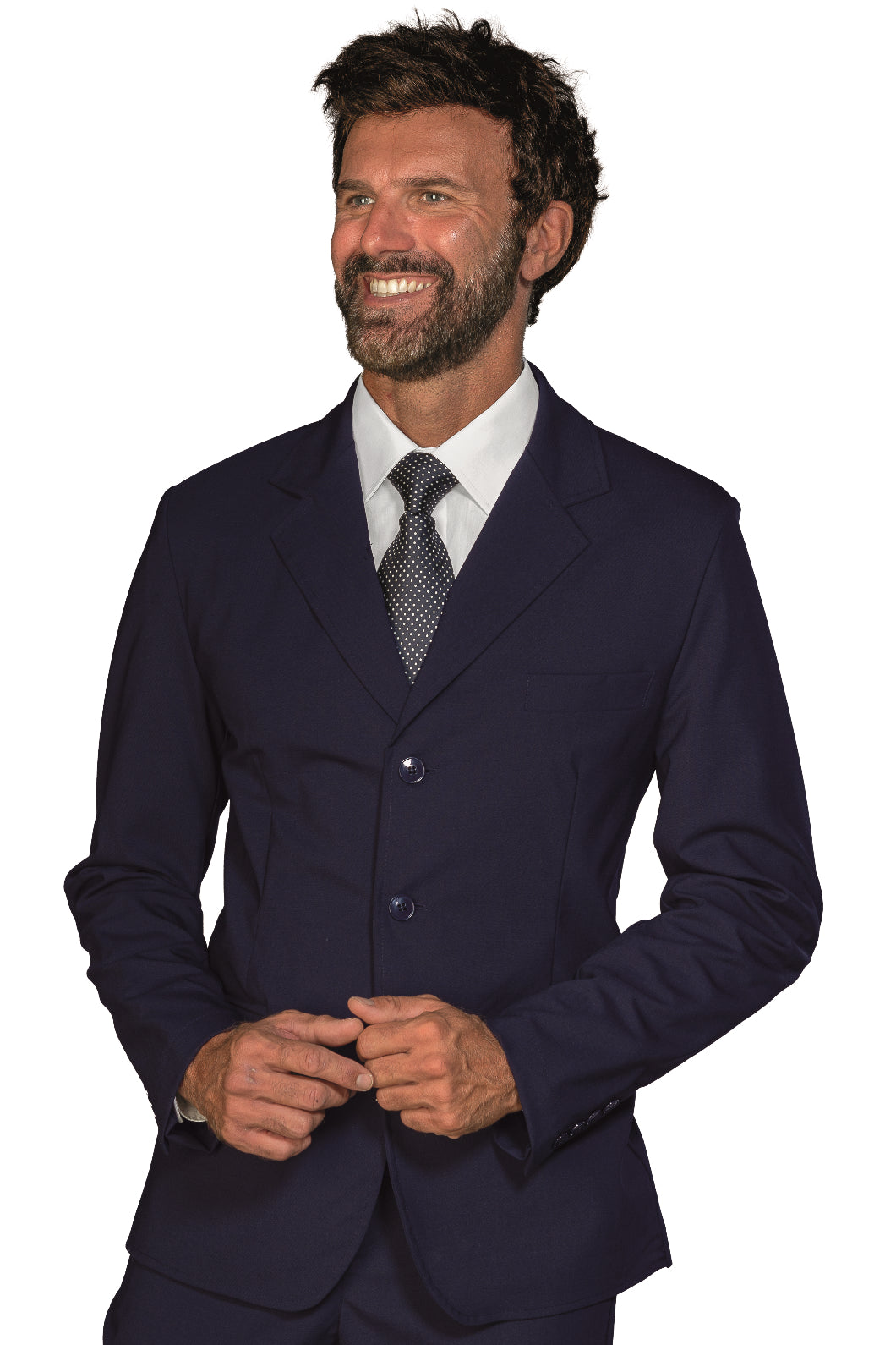 Isacco Jacke Cambridge mit Schlitzen