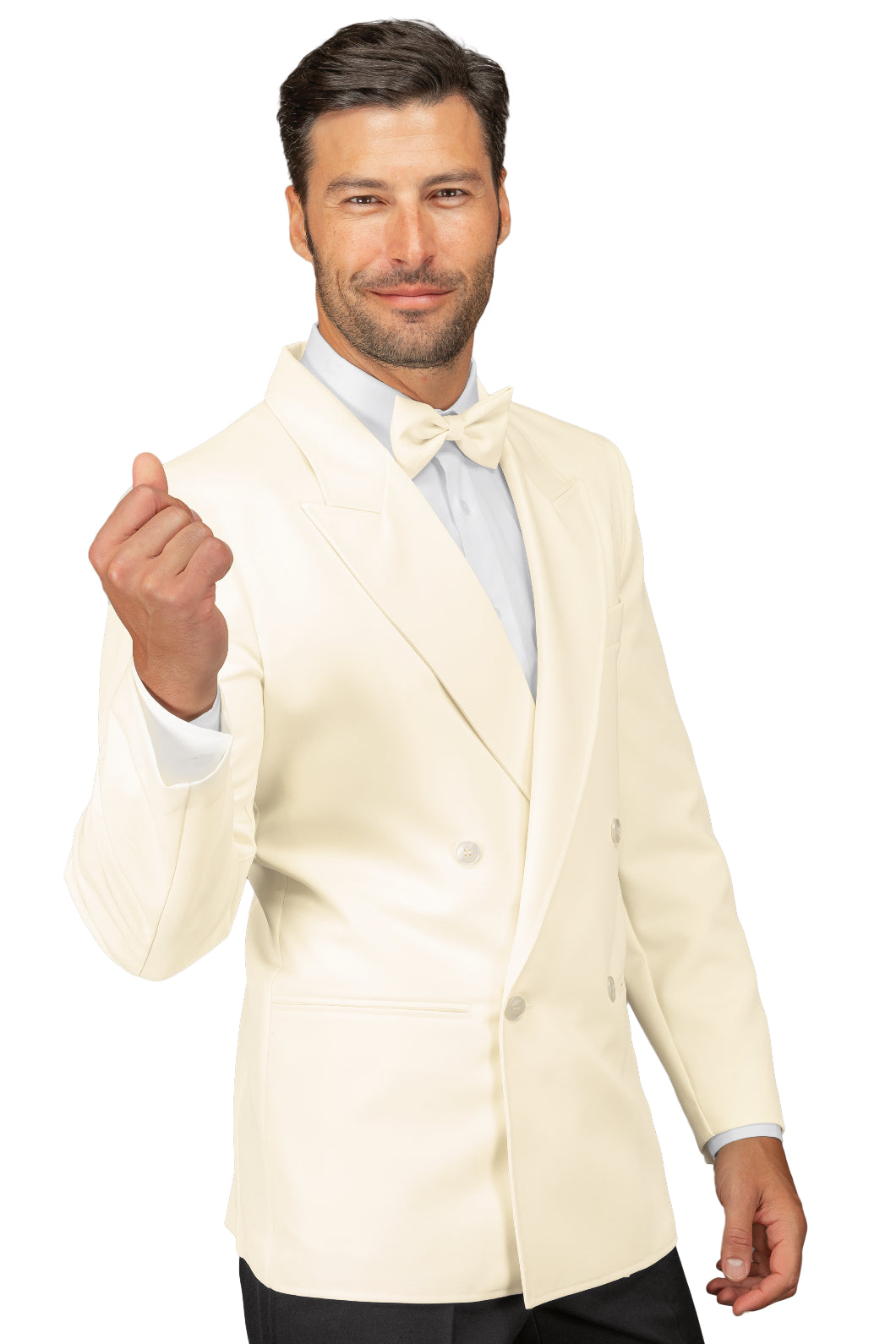 Isacco Servicejacke Uomo Doppio Petto Collo Lancia