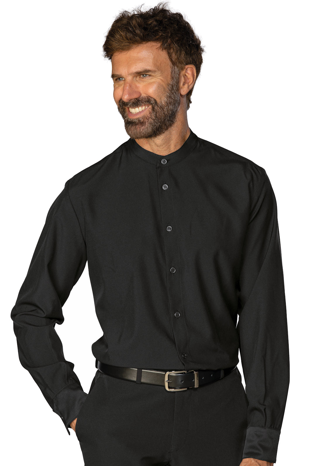 Isacco Hemd Unisex Detroit Stretch