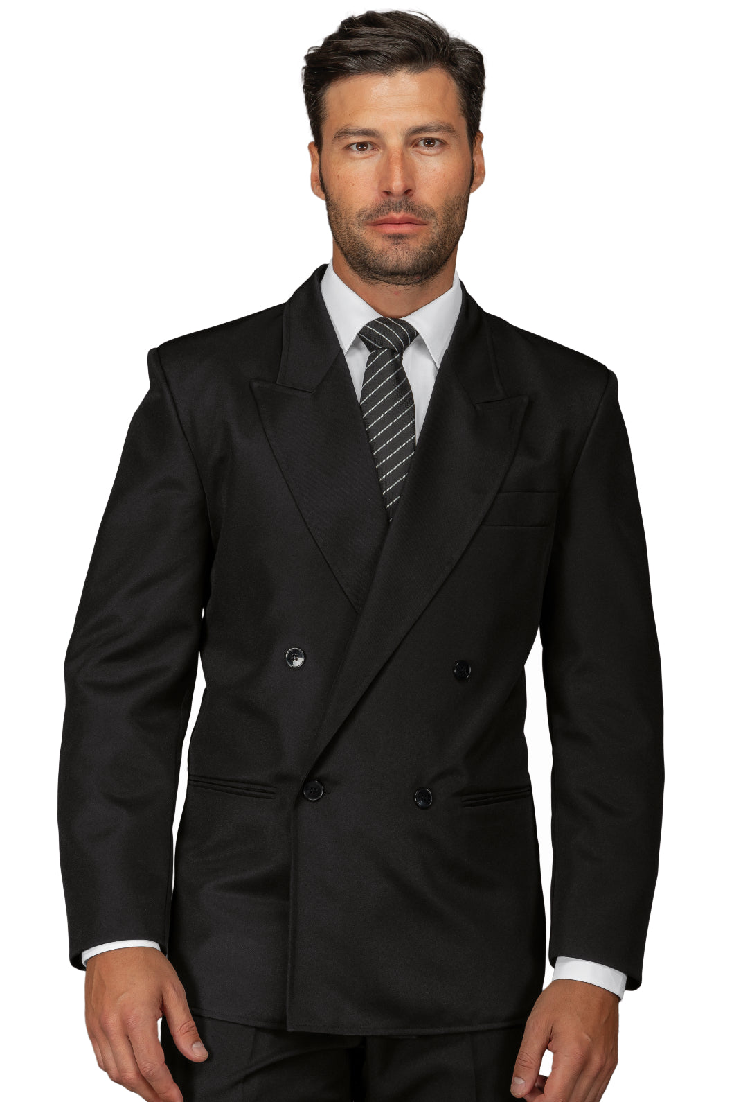 Isacco Servicejacke Uomo Doppio Petto Collo Lancia