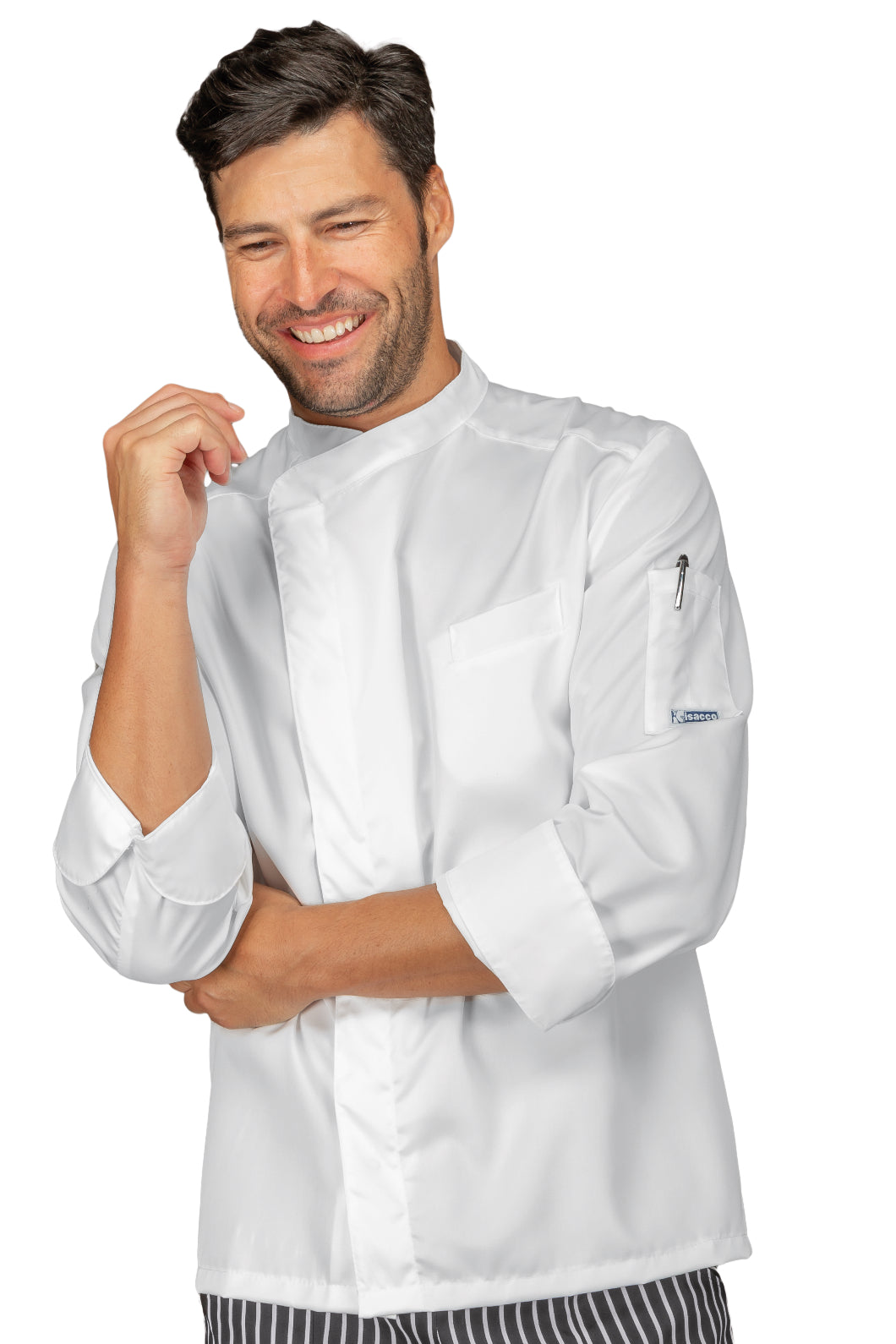 Isacco Kochjacke cuoco Bilbao
