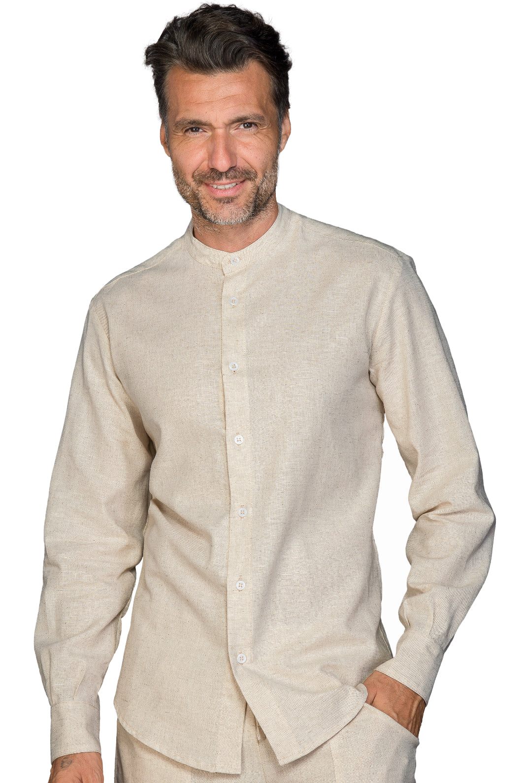 Isacco Hemd Unisex Detroit Stretch
