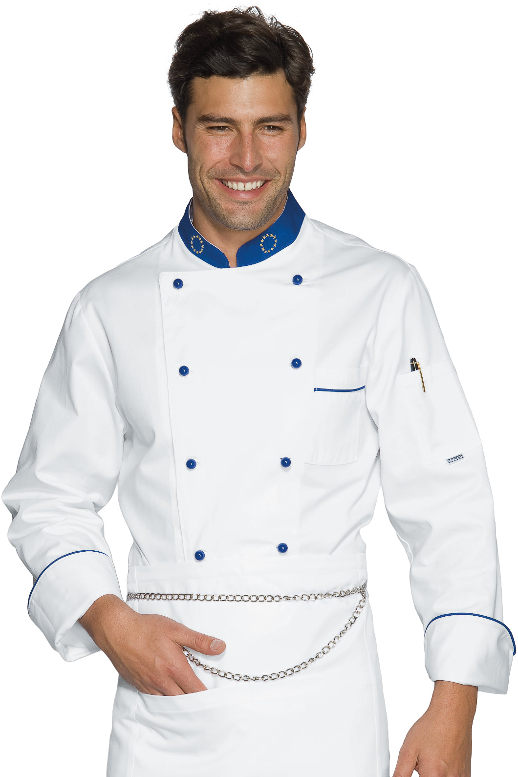 Isacco Kochjacke cuoco Profilata