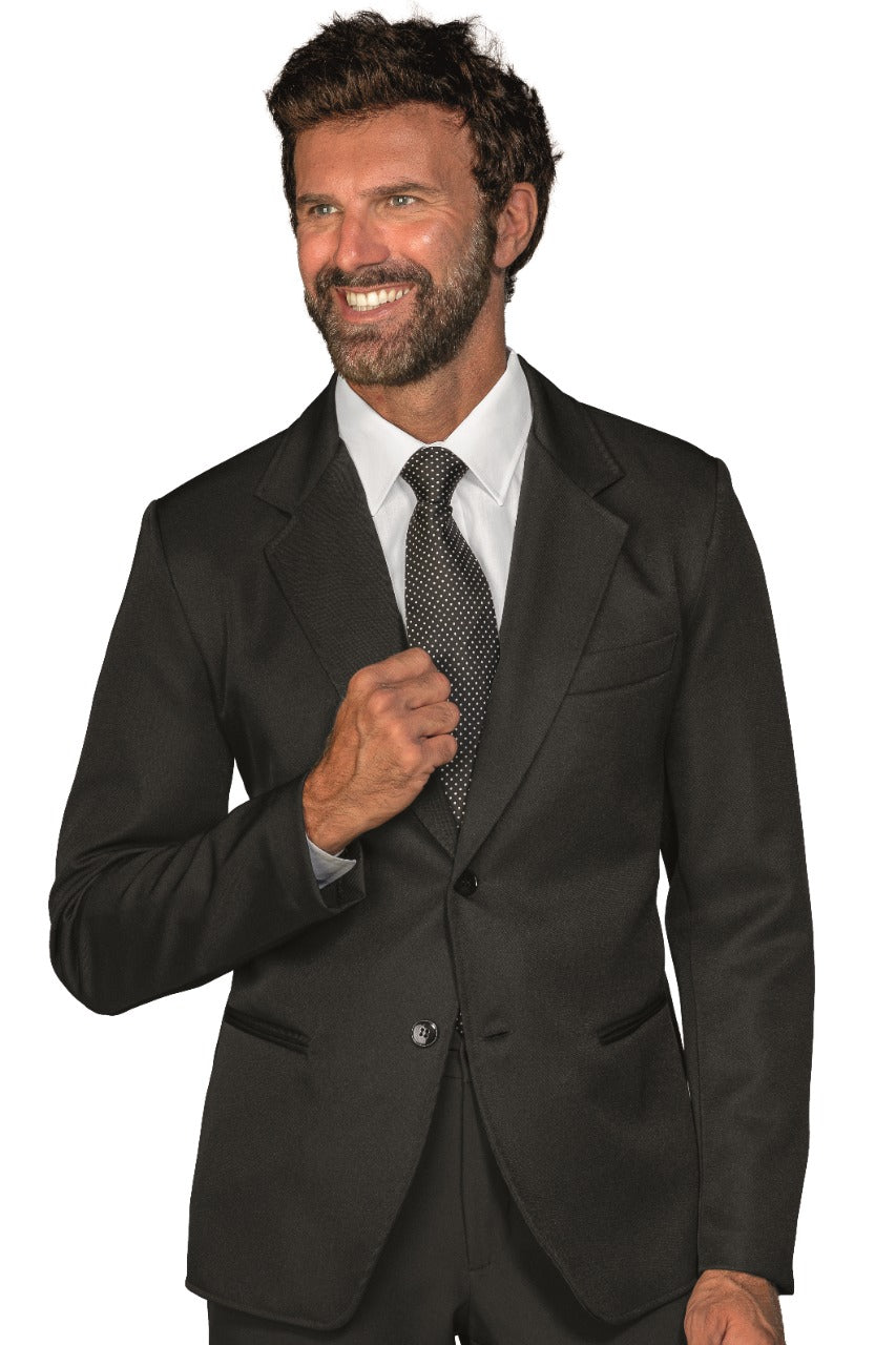 Isacco Servicejacke uomo 2 bottoni