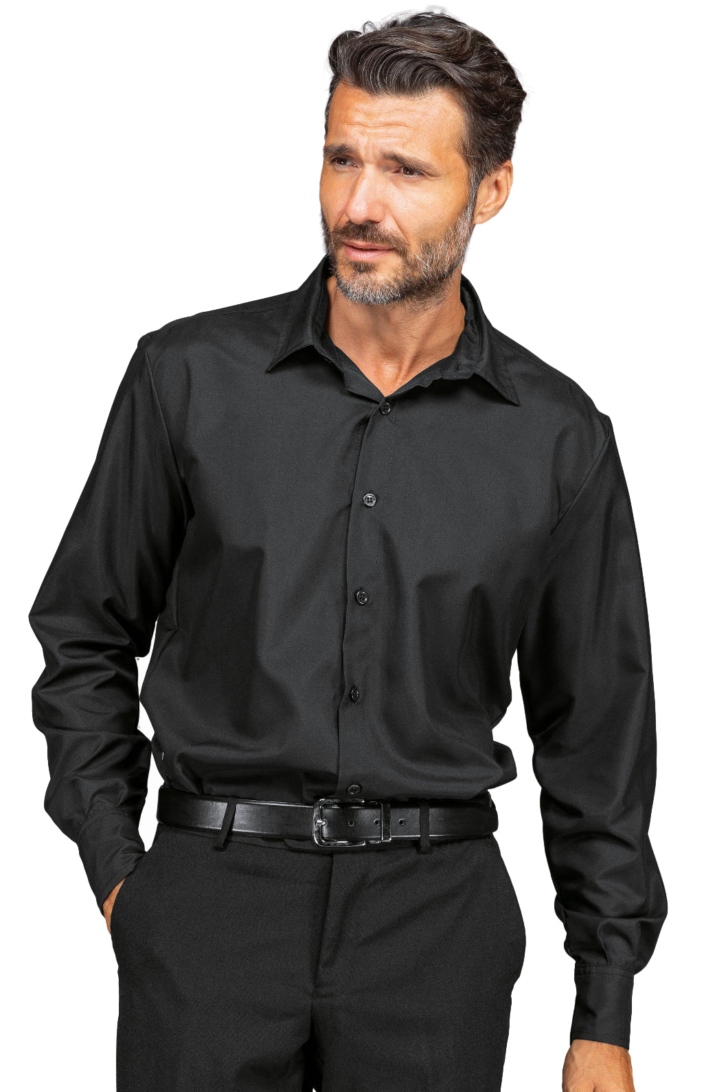 Isacco Unisex-Hemd Nevada Light – Langarm