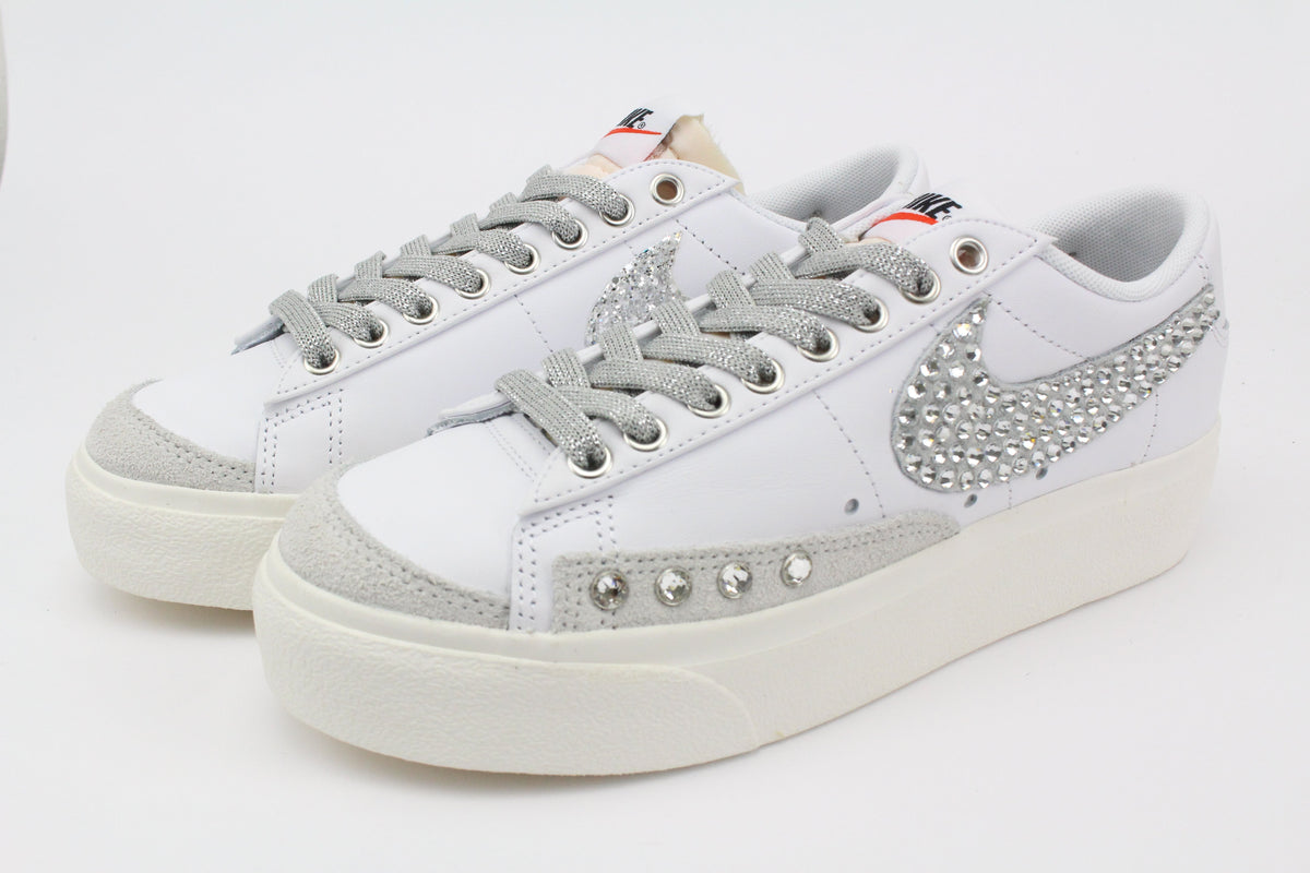 LA1970 Custom Sneakers – Blazer Platform Total Strass – Originalansicht 4