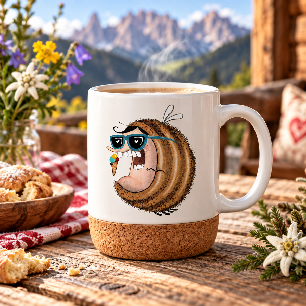 LA70:SIPEC:25402S:LIFESTYLE:2 – Bee Summer Fan, KI-Motivvisualisierung