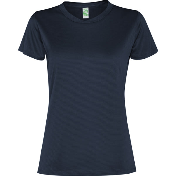 T-SHIRTS SLAM WOMAN – aus Hauptstoff: 100 % recyceltes Polyester. Mesh-Gewebe: 92 % recyceltes Polyester / 8 % Elastan. 100 g/m². – Bild 36