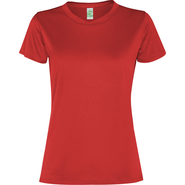 T-SHIRTS SLAM WOMAN – aus Hauptstoff: 100 % recyceltes Polyester. Mesh-Gewebe: 92 % recyceltes Polyester / 8 % Elastan. 100 g/m². – Bild 41