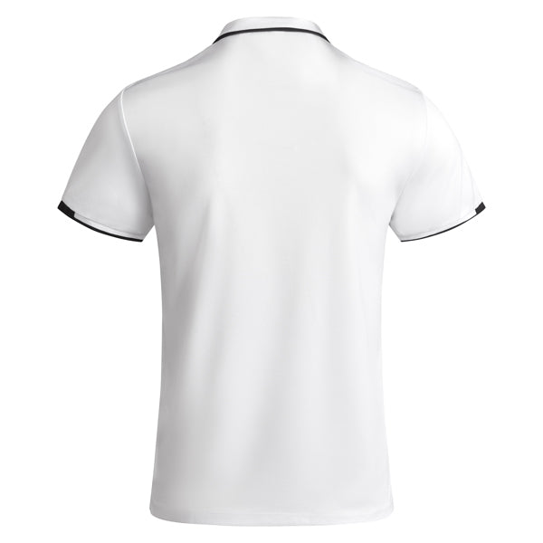 POLOSHIRTS TAMIL – aus 50% recyceltes Polyester und 50% antibakterielles Polyester, 140 g/m². weiß 0102: 150 g/m². – Bild 8