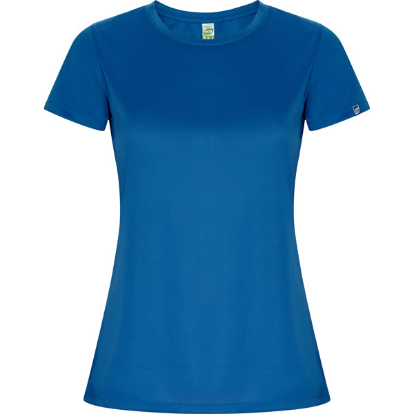T-SHIRTS IMOLA WOMAN – aus 50% recyceltes Polyester / 50% Polyester, Waffel-Interlock. 135 g/m². – Bild 21