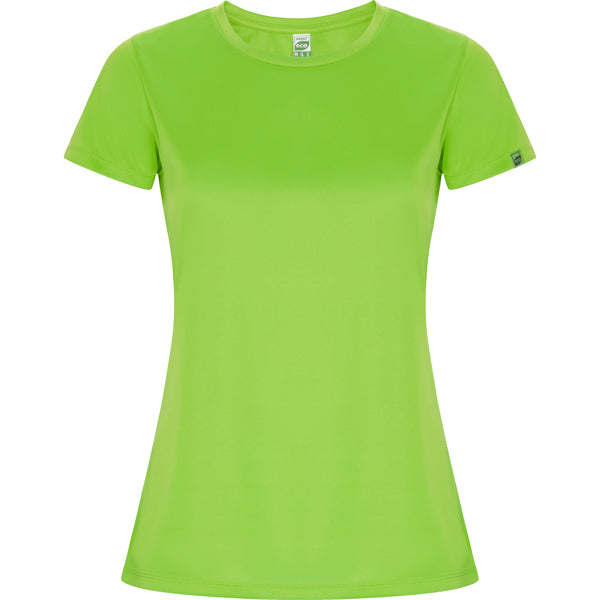 T-SHIRTS IMOLA WOMAN – aus 50% recyceltes Polyester / 50% Polyester, Waffel-Interlock. 135 g/m². – Bild 46