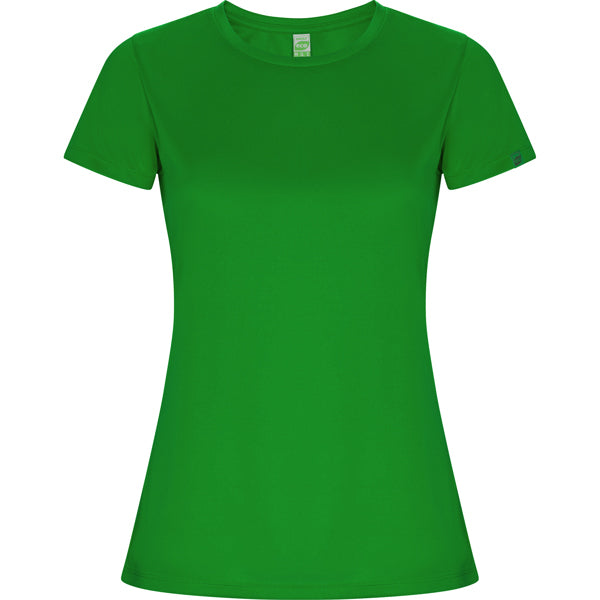 T-SHIRTS IMOLA WOMAN – aus 50% recyceltes Polyester / 50% Polyester, Waffel-Interlock. 135 g/m². – Bild 51