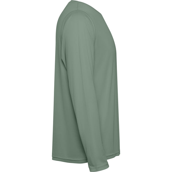 T-SHIRTS ESTORIL L/S – aus 100% recyceltes Polyester-Waffel-Interlock, 125 g/m². – Bild 25