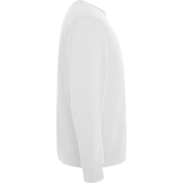 SWEATSHIRTS BATIAN – aus 65% gekämmte Baumwolle (57% Bio-Baumwolle) / 35% Polyester (21% recycelt), 300 g/m².Farbe Melange-Grau 58: 60% Baumwolle (48% Bio-Baumwolle) / 31% Polyester (21% recycelt) / 9% Viskose. – Bild 9