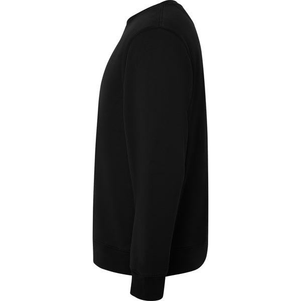 SWEATSHIRTS BATIAN – aus 65% gekämmte Baumwolle (57% Bio-Baumwolle) / 35% Polyester (21% recycelt), 300 g/m².Farbe Melange-Grau 58: 60% Baumwolle (48% Bio-Baumwolle) / 31% Polyester (21% recycelt) / 9% Viskose. – Bild 13