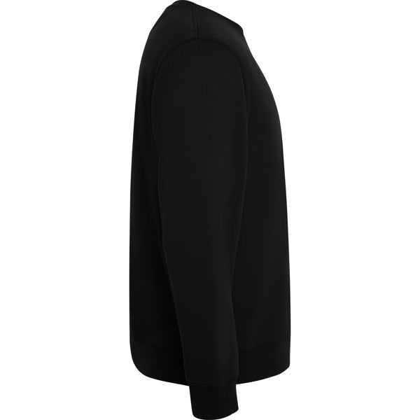 SWEATSHIRTS BATIAN – aus 65% gekämmte Baumwolle (57% Bio-Baumwolle) / 35% Polyester (21% recycelt), 300 g/m².Farbe Melange-Grau 58: 60% Baumwolle (48% Bio-Baumwolle) / 31% Polyester (21% recycelt) / 9% Viskose. – Bild 14