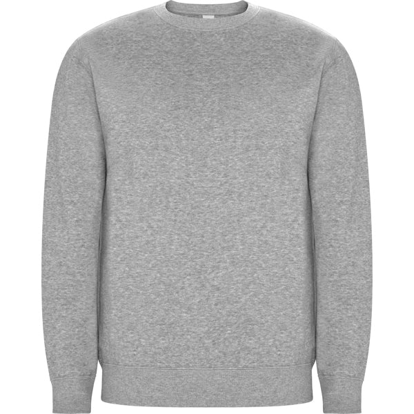 SWEATSHIRTS BATIAN – aus 65% gekämmte Baumwolle (57% Bio-Baumwolle) / 35% Polyester (21% recycelt), 300 g/m².Farbe Melange-Grau 58: 60% Baumwolle (48% Bio-Baumwolle) / 31% Polyester (21% recycelt) / 9% Viskose. – Bild 31
