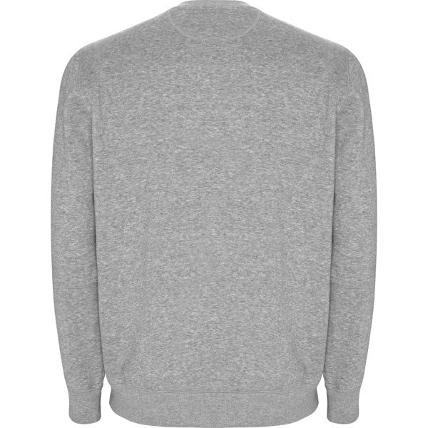 SWEATSHIRTS BATIAN – aus 65% gekämmte Baumwolle (57% Bio-Baumwolle) / 35% Polyester (21% recycelt), 300 g/m².Farbe Melange-Grau 58: 60% Baumwolle (48% Bio-Baumwolle) / 31% Polyester (21% recycelt) / 9% Viskose. – Bild 32