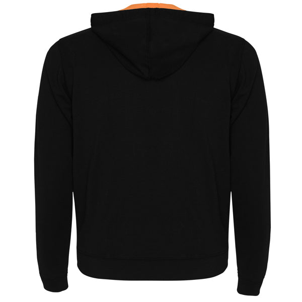 SWEATSHIRTS FUJI – aus Hauptmaterial: 60% Baumwolle / 40% Polyester, 280 g/m².Kapuz Innenfutter: 100% mikroperforiertes Polyester.Farbe Melange-Grau 58: 85% Baumwolle / 15% Viskose. – Bild 16