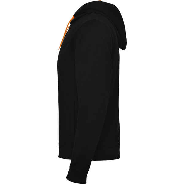 SWEATSHIRTS FUJI – aus Hauptmaterial: 60% Baumwolle / 40% Polyester, 280 g/m².Kapuz Innenfutter: 100% mikroperforiertes Polyester.Farbe Melange-Grau 58: 85% Baumwolle / 15% Viskose. – Bild 17