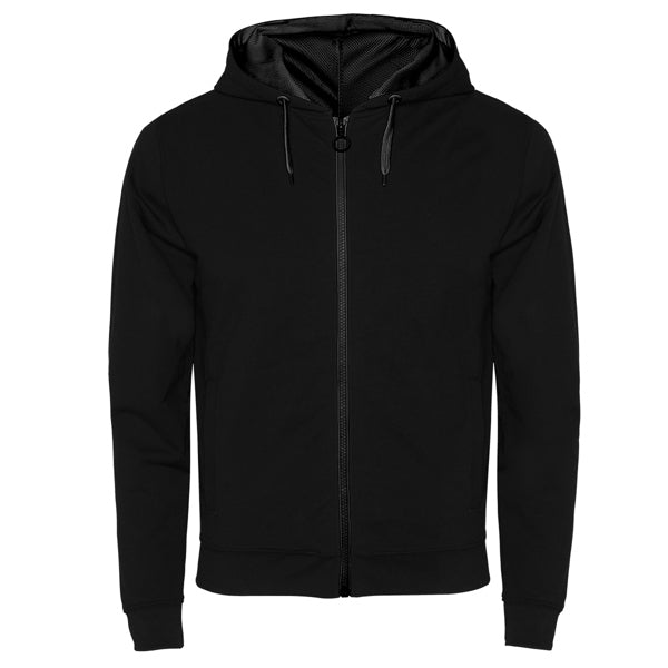 SWEATSHIRTS FUJI – aus Hauptmaterial: 60% Baumwolle / 40% Polyester, 280 g/m².Kapuz Innenfutter: 100% mikroperforiertes Polyester.Farbe Melange-Grau 58: 85% Baumwolle / 15% Viskose. – Bild 5