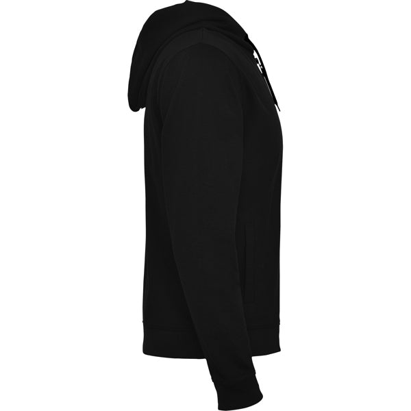 SWEATSHIRTS FUJI – aus Hauptmaterial: 60% Baumwolle / 40% Polyester, 280 g/m².Kapuz Innenfutter: 100% mikroperforiertes Polyester.Farbe Melange-Grau 58: 85% Baumwolle / 15% Viskose. – Bild 8