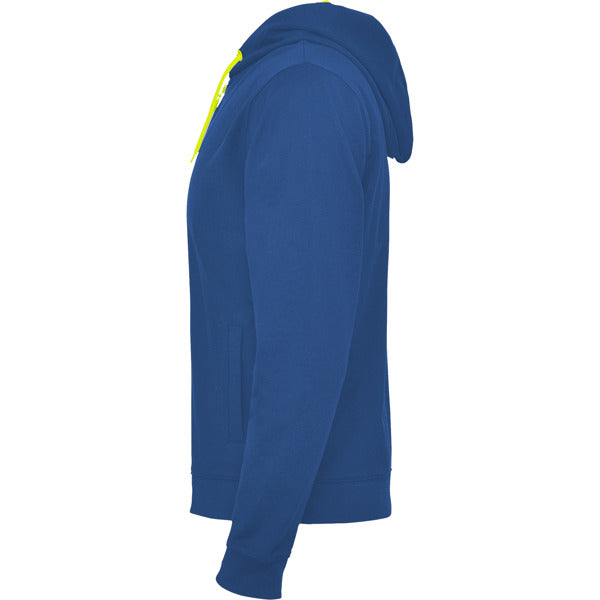 SWEATSHIRTS FUJI – aus Hauptmaterial: 60% Baumwolle / 40% Polyester, 280 g/m².Kapuz Innenfutter: 100% mikroperforiertes Polyester.Farbe Melange-Grau 58: 85% Baumwolle / 15% Viskose. – Bild 22