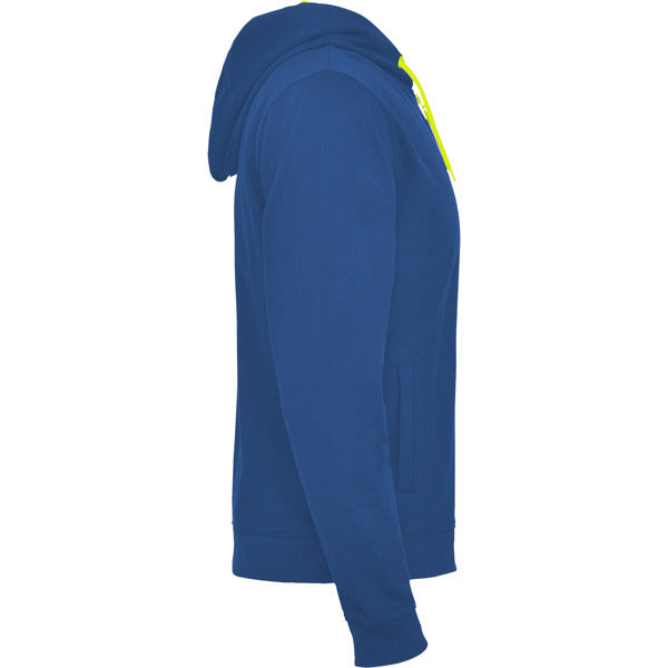 SWEATSHIRTS FUJI – aus Hauptmaterial: 60% Baumwolle / 40% Polyester, 280 g/m².Kapuz Innenfutter: 100% mikroperforiertes Polyester.Farbe Melange-Grau 58: 85% Baumwolle / 15% Viskose. – Bild 23