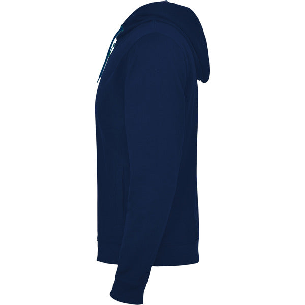 SWEATSHIRTS FUJI – aus Hauptmaterial: 60% Baumwolle / 40% Polyester, 280 g/m².Kapuz Innenfutter: 100% mikroperforiertes Polyester.Farbe Melange-Grau 58: 85% Baumwolle / 15% Viskose. – Bild 27