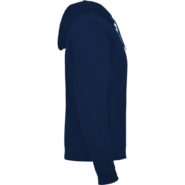 SWEATSHIRTS FUJI – aus Hauptmaterial: 60% Baumwolle / 40% Polyester, 280 g/m².Kapuz Innenfutter: 100% mikroperforiertes Polyester.Farbe Melange-Grau 58: 85% Baumwolle / 15% Viskose. – Bild 28
