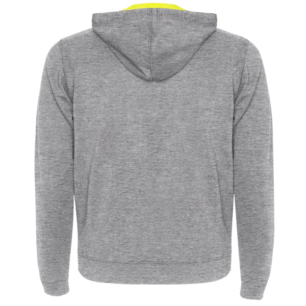 SWEATSHIRTS FUJI – aus Hauptmaterial: 60% Baumwolle / 40% Polyester, 280 g/m².Kapuz Innenfutter: 100% mikroperforiertes Polyester.Farbe Melange-Grau 58: 85% Baumwolle / 15% Viskose. – Bild 31