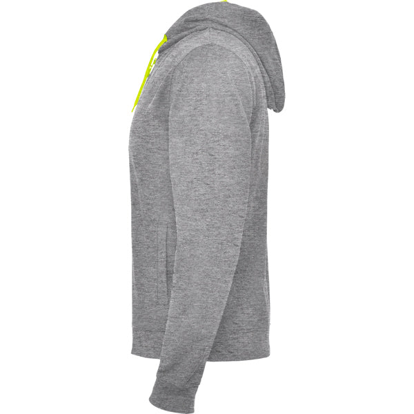 SWEATSHIRTS FUJI – aus Hauptmaterial: 60% Baumwolle / 40% Polyester, 280 g/m².Kapuz Innenfutter: 100% mikroperforiertes Polyester.Farbe Melange-Grau 58: 85% Baumwolle / 15% Viskose. – Bild 32