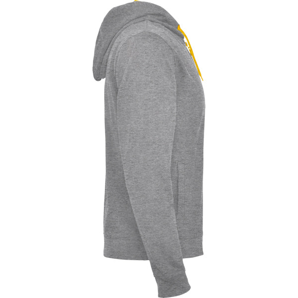 SWEATSHIRTS FUJI – aus Hauptmaterial: 60% Baumwolle / 40% Polyester, 280 g/m².Kapuz Innenfutter: 100% mikroperforiertes Polyester.Farbe Melange-Grau 58: 85% Baumwolle / 15% Viskose. – Bild 38