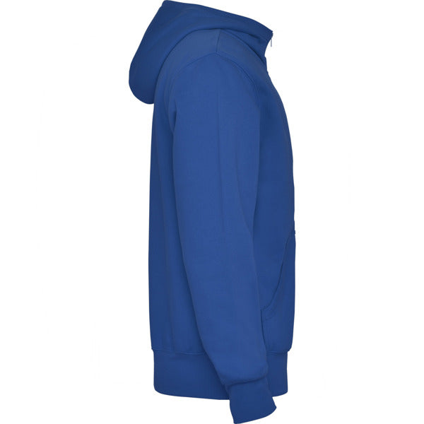 JACKEN MONTBLANC – aus 50% Baumwolle / 50% Polyester, gestepptes Fleece, 280 g/m², 3% Elastan an den Bündchen. Farbe Heather grey 58: 55% Baumwolle / 40% Polyester / 5% Viskose. – Bild 15