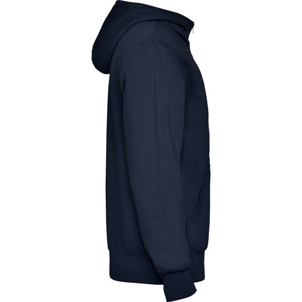 JACKEN MONTBLANC – aus 50% Baumwolle / 50% Polyester, gestepptes Fleece, 280 g/m², 3% Elastan an den Bündchen. Farbe Heather grey 58: 55% Baumwolle / 40% Polyester / 5% Viskose. – Bild 20