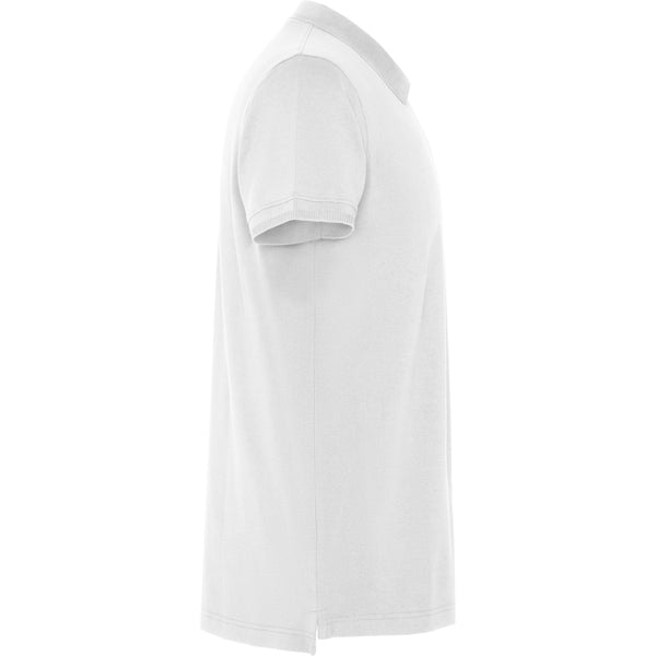 POLOSHIRTS WOS – aus Einfarbig: 95 % Baumwolle, 5 % Elasthan, 210 g/m². Vigoré-Grau: 81 % Baumwolle, 14 % Viskose, 5 % Elasthan, 210 g/m². – Bild 9