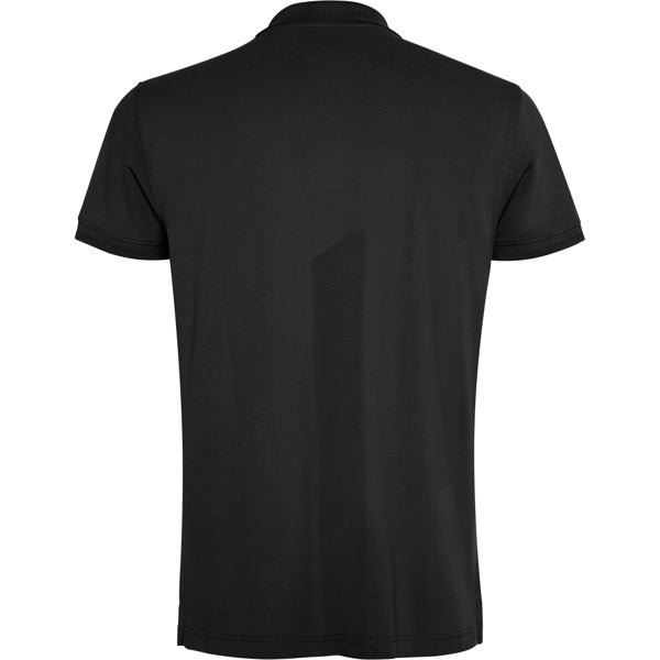 POLOSHIRTS WOS – aus Einfarbig: 95 % Baumwolle, 5 % Elasthan, 210 g/m². Vigoré-Grau: 81 % Baumwolle, 14 % Viskose, 5 % Elasthan, 210 g/m². – Bild 12