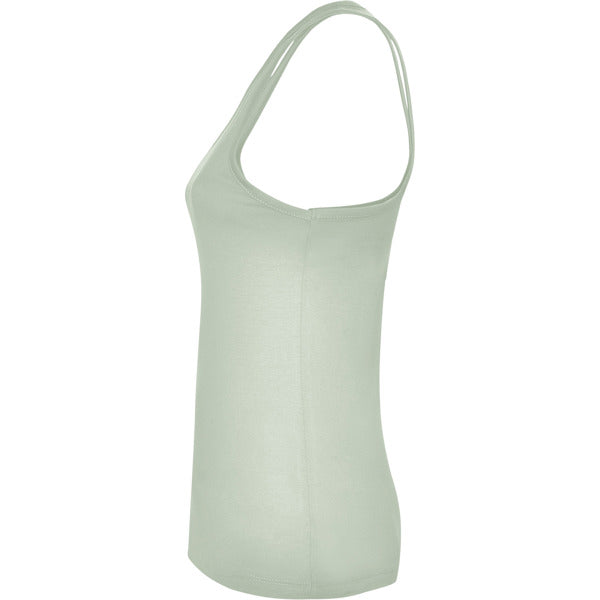 T-SHIRTS BRENDA – aus 100% Baumwolle, Single Jersey, 165 g/m².Heather Grey 58: 85% Baumwolle / 15% Viskose. – Bild 24