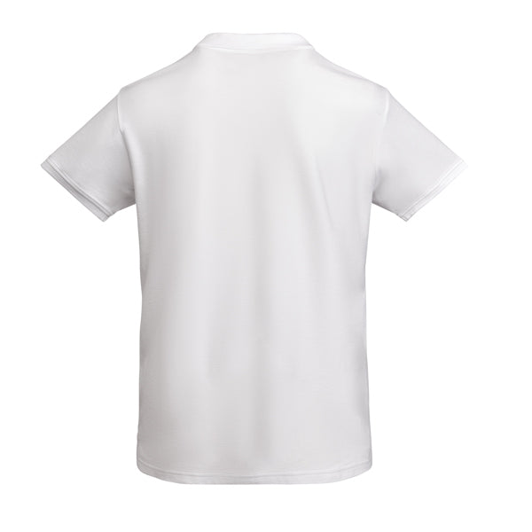 POLOSHIRTS PRINCE – aus 100% Bio-Baumwolle, 210 g/m². Farbe Heather Grey 58: 85% Bio-Baumwolle und 15% Viskose. – Bild 7