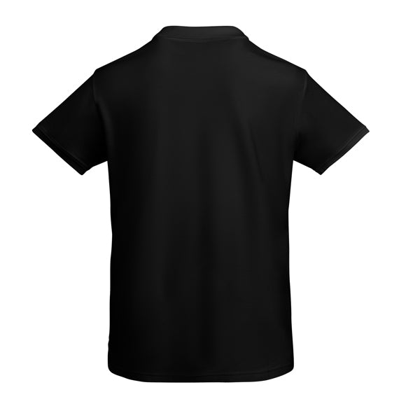 POLOSHIRTS PRINCE – aus 100% Bio-Baumwolle, 210 g/m². Farbe Heather Grey 58: 85% Bio-Baumwolle und 15% Viskose. – Bild 12