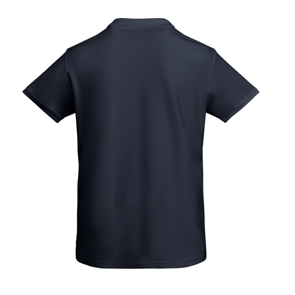 POLOSHIRTS PRINCE – aus 100% Bio-Baumwolle, 210 g/m². Farbe Heather Grey 58: 85% Bio-Baumwolle und 15% Viskose. – Bild 22