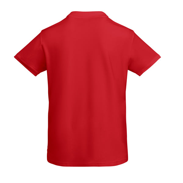 POLOSHIRTS PRINCE – aus 100% Bio-Baumwolle, 210 g/m². Farbe Heather Grey 58: 85% Bio-Baumwolle und 15% Viskose. – Bild 37
