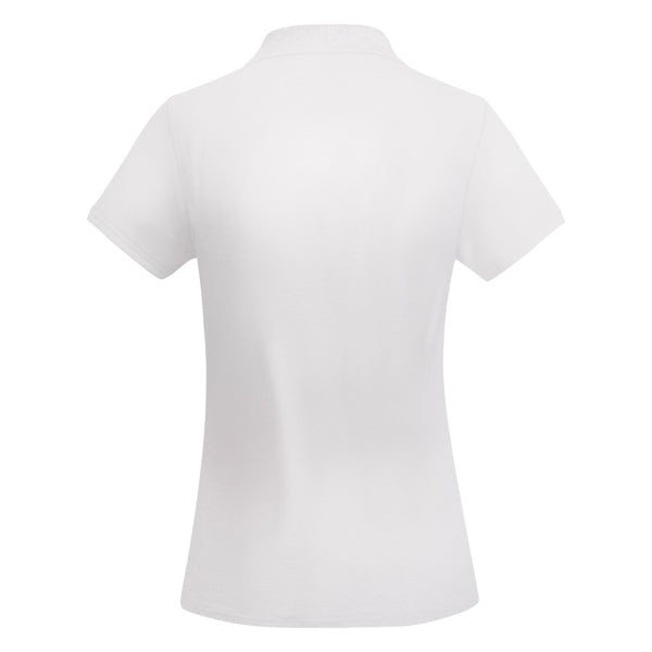 POLOSHIRTS PRINCE WOMAN – aus 100% Bio-Baumwolle, 210 g/m². Farbe Heather Grey 58: 85% Bio-Baumwolle und 15% Viskose. – Bild 7
