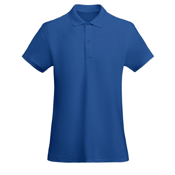 POLOSHIRTS PRINCE WOMAN – aus 100% Bio-Baumwolle, 210 g/m². Farbe Heather Grey 58: 85% Bio-Baumwolle und 15% Viskose. – Bild 16