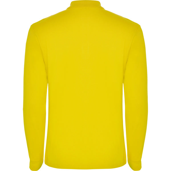 POLOSHIRTS ESTRELLA L/S – aus 100% Baumwolle, Piqué, 220 g/m². Heather Grey 58: 85% Baumwolle / 15% Viskose. – Bild 18