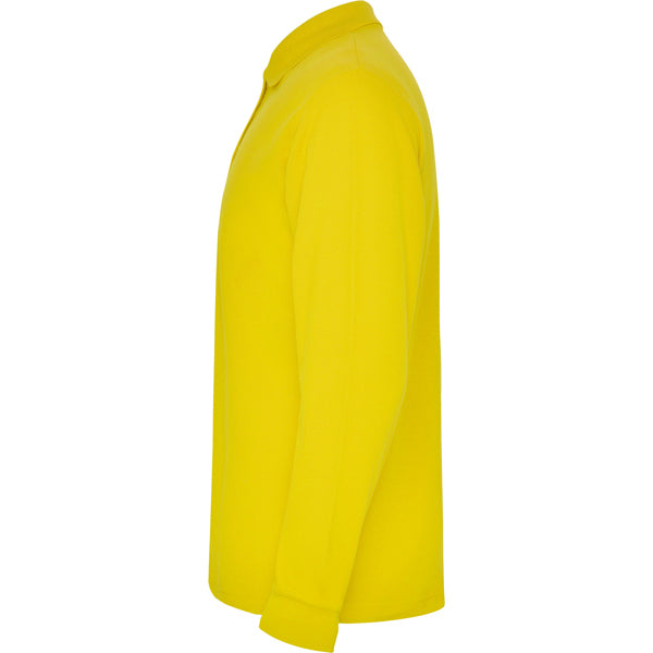POLOSHIRTS ESTRELLA L/S – aus 100% Baumwolle, Piqué, 220 g/m². Heather Grey 58: 85% Baumwolle / 15% Viskose. – Bild 19